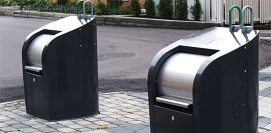 UWS avfallsbehållare UWS avfallsbehållare som ska tvättas